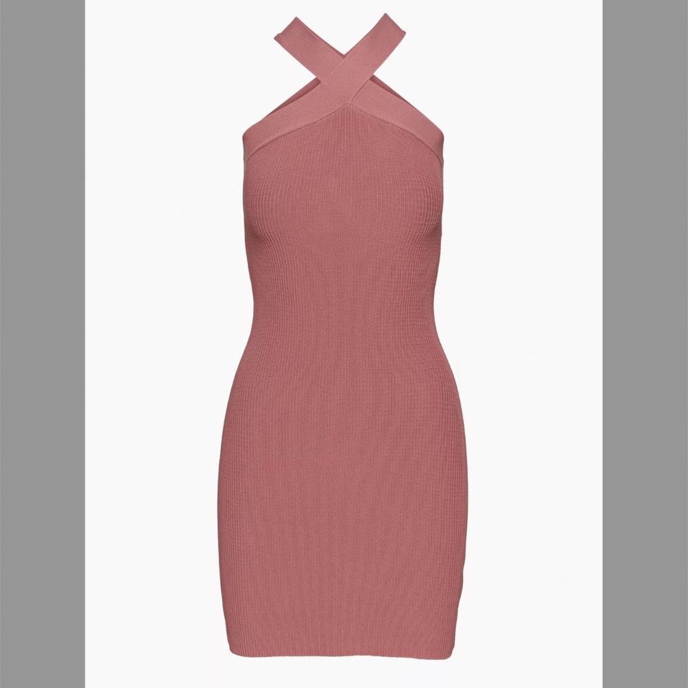 Aritzia Sculpt Knit Criss Cross Dress